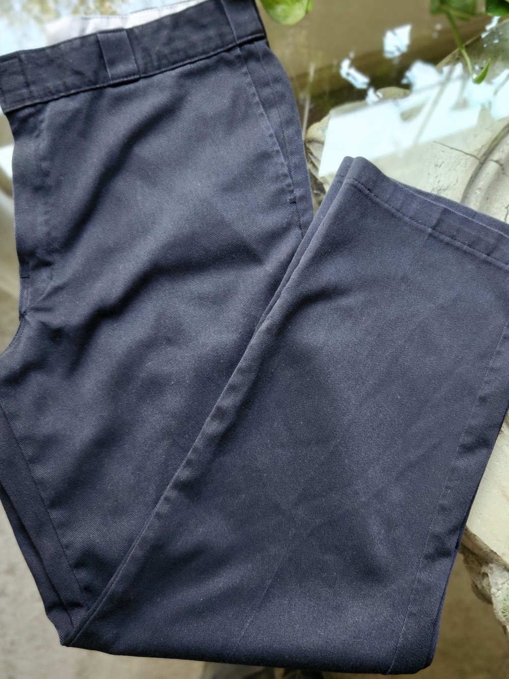 Dickies 874 Flex Original Fit Pants 32x30 Navy Blue Men Twill Chino Workwear